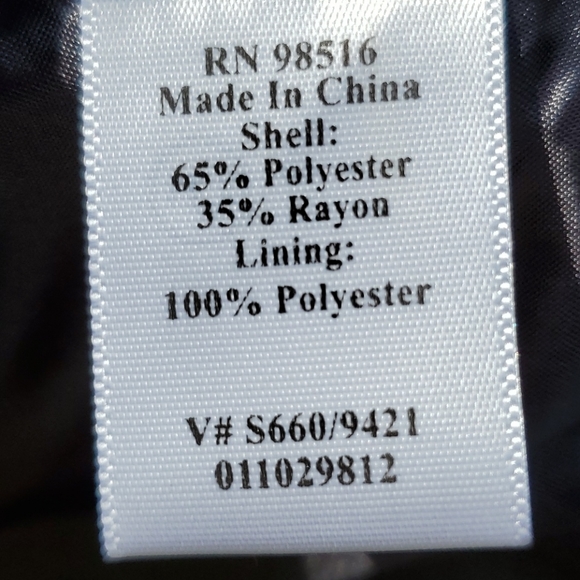 New Coldwater Creek Floral Jacquard Black, Gray & White Jacket/Blazer 8P - Picture 13 of 15